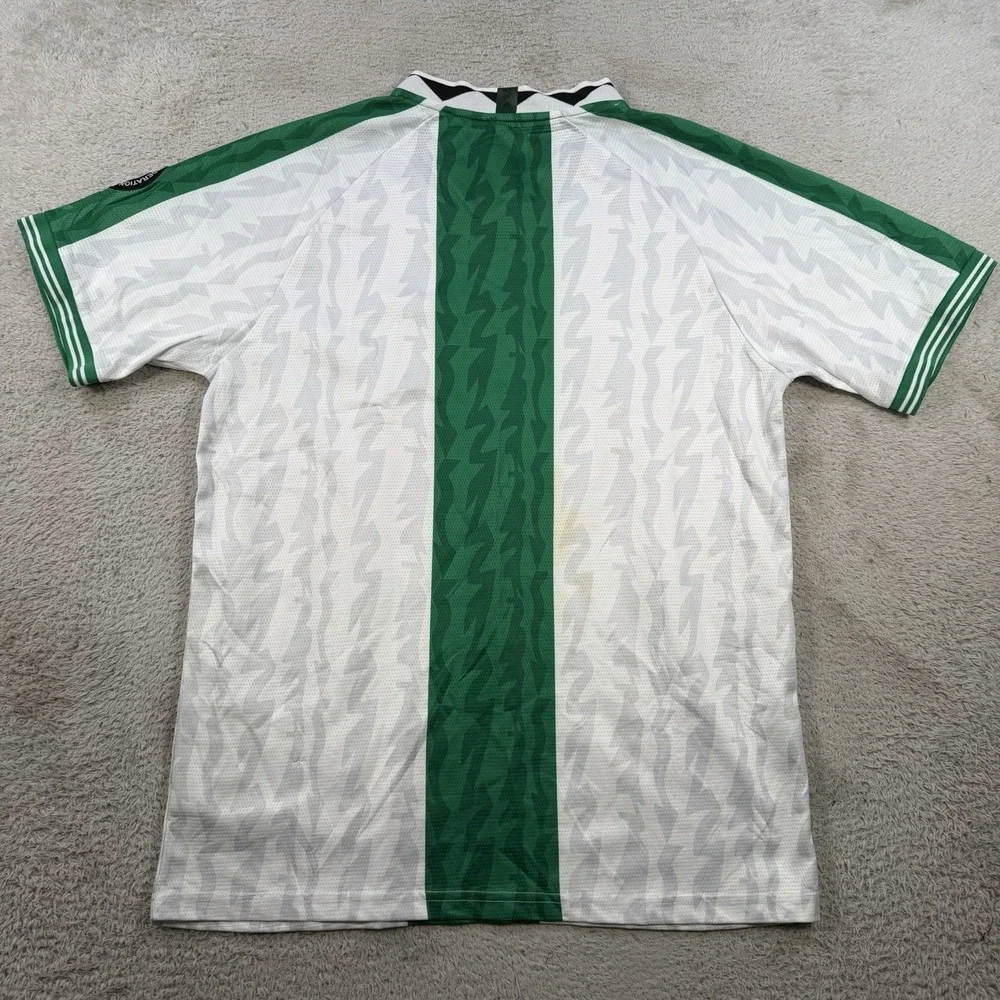 VTG Nike Premier Nigeria Jersey Men Large Football 1996 Retro Soccer Olympic Kit